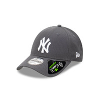 New Era Hat 9FORTY Snapback New York NY Yankees Graphite Repreve image