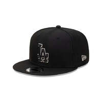 New Era Hat 9FIFTY LA Dodgers Black/Grey Repreve image