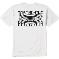 Emerica Tee X Toy Machine Eye White image