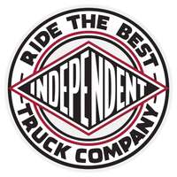 Independent Sticker RTB Summit Mylar 6 Inch Clear image