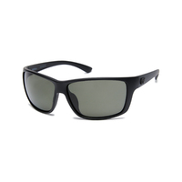 Volcom Sunglasses Roll Matte Black/Grey Polarized image