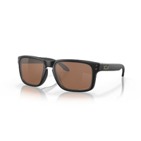 Oakley Sunglasses Holbrook Matte Black/Prizm Tungsten Polarized image