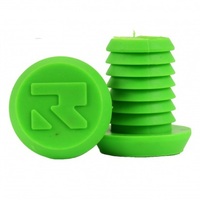 Root Industries Scooter Bar Ends Standard Green (Pair) image