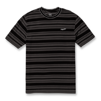 Volcom Tee Dosage Crew Storm Cloud Black/Grey Stripe image