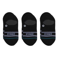 Stance Socks Basic No Show 3pk Black US 9-13 image