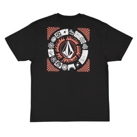 Volcom Tee Round Out Black image