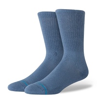 Stance Socks Icon Pop Crew Capri Blue US 9-12 image