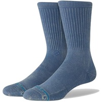 Stance Socks Icon Dyed Crew Sea Blue US 9-12 image
