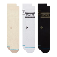 Stance Socks Basic Crew 3pk Oatmeal US 9-13 image