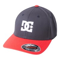 DC Youth Hat Star Seasonal Flexfit Navy Blazer Red image