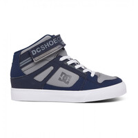 DC Youth Pure High Elastic Lace Velcro Navy/Grey image