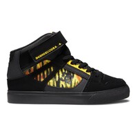 DC Youth Pure High Top EV Black/Yellow/Red image