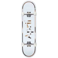April Complete OG Logo Golden White 8.0 Inch Width image