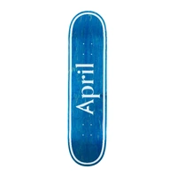 April Deck OG Logo Blue Invert 8.0 Inch Width image