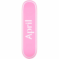April Deck OG Logo White/Pink 7.37 Inch Width image