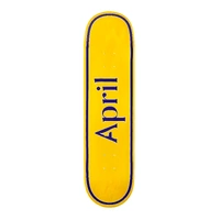 April Deck OG Logo Yellow/Purple 8.38 Inch Width image
