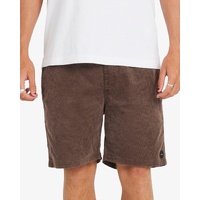 RVCA Shorts Escape Elastic Waist Chocolate image