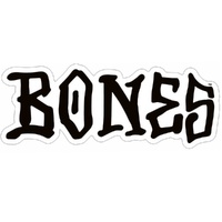 Bones Sticker Logo Assorted Colours 5 Inch image