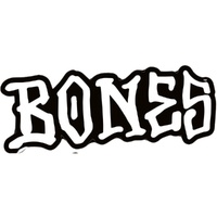 Bones Sticker Logo Black/White Letters image