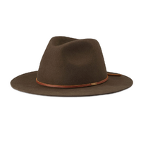 Brixton Hat Packable Wesley Fedora Brown image
