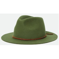 Brixton Hat Wesley Fedora Clover Green image