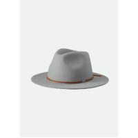 Brixton Hat Wesley Fedora Adjustable Grey image