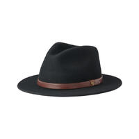 Brixton Hat Messer Adjustable Fedora Black image