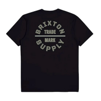 Brixton Tee Oath V Standard Black/Olive Surplus/Mineral Grey image