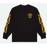 Brixton Tee L/S Mozley Black image
