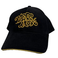 Boardstore Hat Ornate Embroidery Black/Gold image