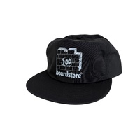Boardstore Hat Brick and Mortar Hideout Nylon Black/White image