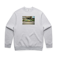 Boardstore Jumper x Cody McMillan Japataxi Crew White Marle image