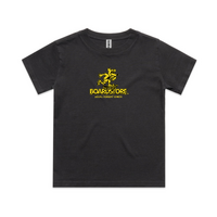 Boardstore Youth Tee Skate Rat Black/Yellow Kids image