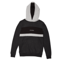 Volcom Youth Jumper Hood Single Stone Division Heather Black image