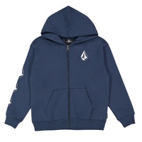 Volcom Youth Iconic Stone Zip Dust Bowl Indigo image