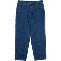 Dickies Youth Pants Relaxed Straight Fit Stone Washed Indigo Denim image