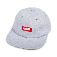 Hopps Hat Big Hopps Label 6 Panel Grey image