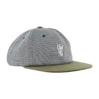 Huf hat Micro Houndstooth 6 Panel Green image