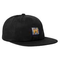 Huf Hat Tresspass 6 Panel Strapback Black image