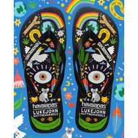 Havaianas Top LJMA Black Mens US 6/7 image