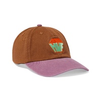 Huf Hat Big Block Washed 6 Panel Brown image