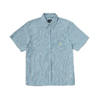 Huf Shirt Apollo Striped Pool Blue image