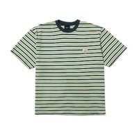 Huf Tee Apollo Striped Knit Boxy Blue image