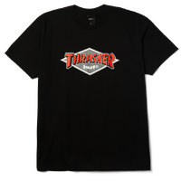 Huf x Thrasher Tee Logo Black image