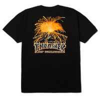 Huf Tee Meltdown Black image