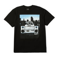 Huf Tee Midnight Radio Black image
