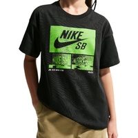 Nike Youth Tee SB Max90 Black/Green image