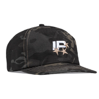 Ichpig Hat Capital Snapback Black Camo image