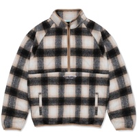 Ichpig Jumper Checkline 1/2 Zip Cream Plaid image