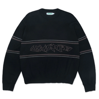 Ichpig Jumper Razor Knitted Crew Black image